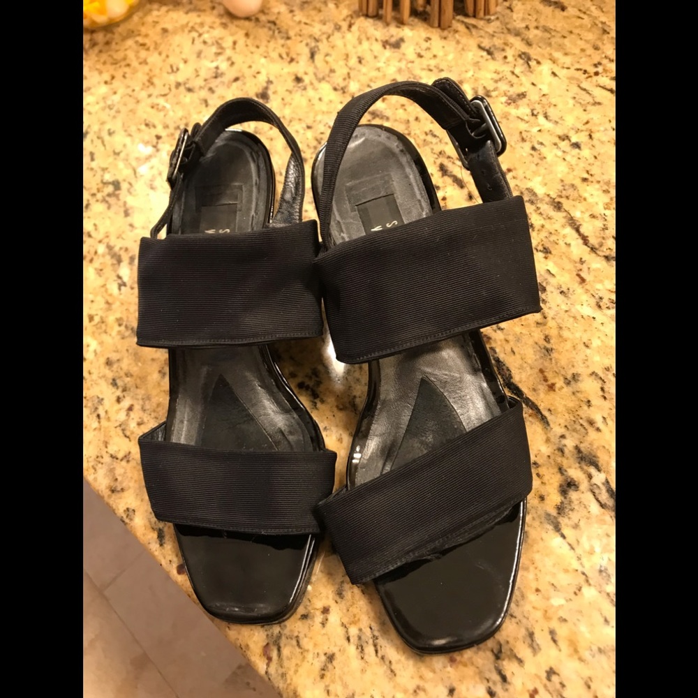 Stuart Weitzman black sandals